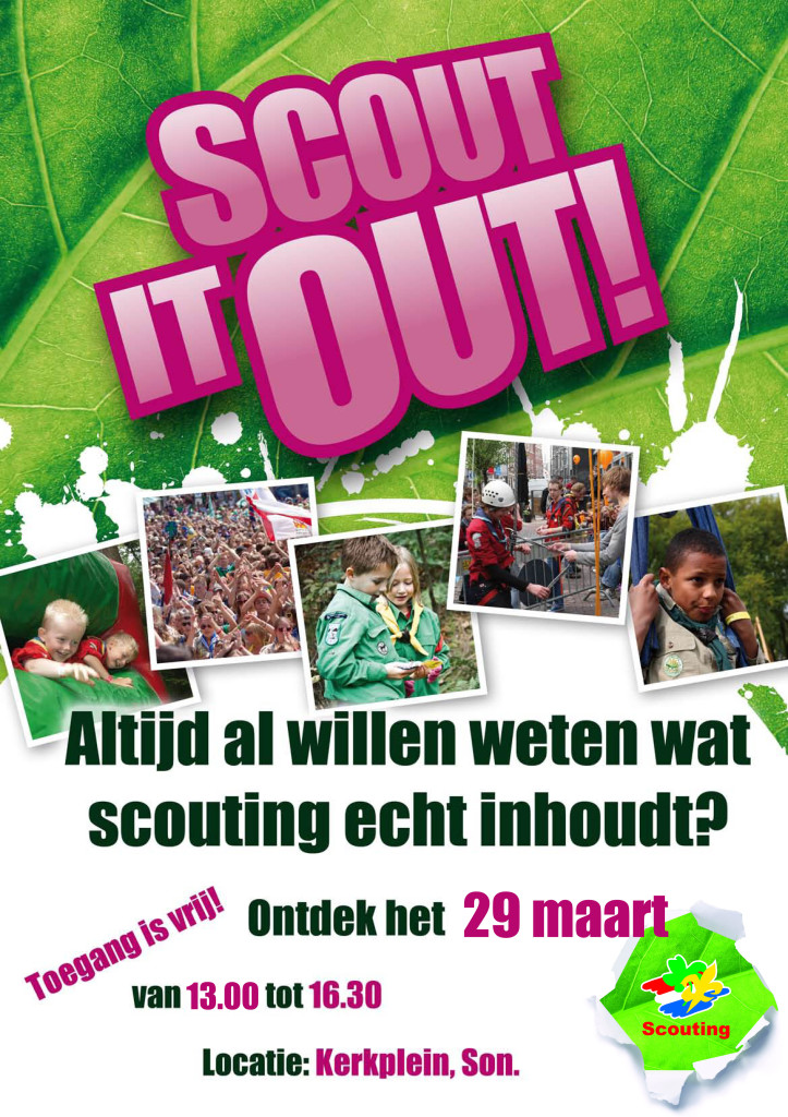 Scout it out 2014 A3 poster