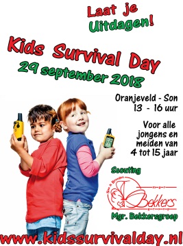 Flyer Kids Survival Day